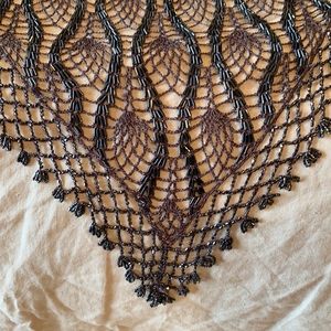 Beaded shawl